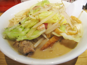 11チャンポン750円@遊ラーメン