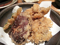 16夜:きの子天ぷら580円@浪漫・居酒屋・大手門