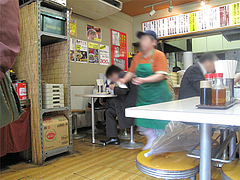 店内:テーブル席@名代ラーメン亭・長浜