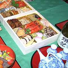 料理:獺祭(だっさい)@2011セントラルホテル福岡お節(おせち)・一の重 料理:獺祭(だっさい)@2011セントラルホテル福岡お節(おせち)・一の重