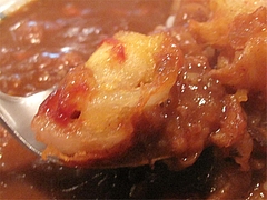 料理:玉ねぎフライカレー食べる@文化屋カレー店・博多区住吉