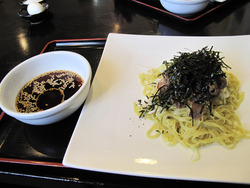 8肉そば・特製平打ち麺650円@肉そば喰海