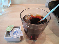 14ランチ:アイスコーヒー@ヌードルキッチン・ウツツヤ・天神ビブレ
