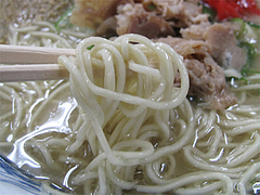 料理:ラーメン麺@元祖長浜屋