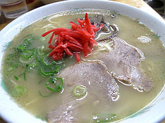 9料理:ラーメン400円@ラーメン未羅来留亭(ミラクルてい)・西新