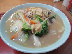 6五目チャンポン600円@知味観