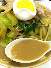 5ランチ:チャンポンスープ@名代ラーメン亭・天神ビブレ店