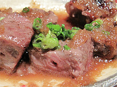 料理11:牛肉串アップ@和膳・松の湯・春日原