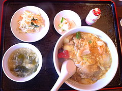 中華ランチ:中華丼500円@萬福楼・フォレオ博多