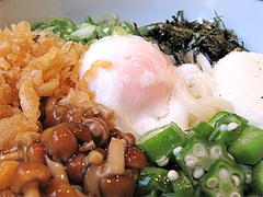 料理:スタミナぶっかけ(冷)の具@ウエストうどん渡辺通り店
