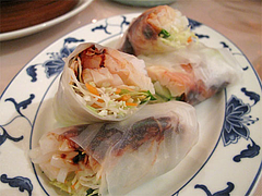 料理:生春巻380円@台湾料理・点心楼・台北・清川