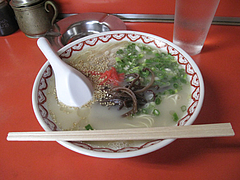 4ランチ:ラーメン480円@中華料理・龍園・薬院