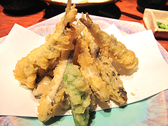 料理:かたくちいわし天麩羅780円@雑魚屋・天神福岡店