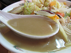 13ランチ:チャンポンスープ@不二家食堂・大手門
