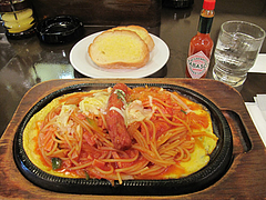 11ランチ:鉄板ナポリタン・パンorライス@新天町・プリンス・天神