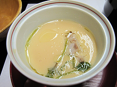 14宴会:蒸物 茶碗蒸し@観山荘別館・小倉・料亭