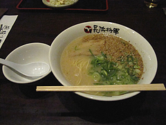 9ランチ:ラーメン450円@ラーメン居酒屋・長浜将軍・門