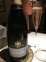 3Champagne Henriot Brut Souverain(シャンパーニュ・アンリオ)@レザンドール・フレンチ・ワインバー・西中洲