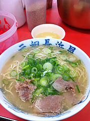 ラーメン@元祖長浜屋