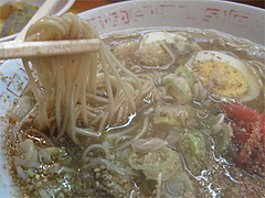 料理:ラーメンいただきまーす。@屋台『対州家』・博多区須崎町(博多川沿い)