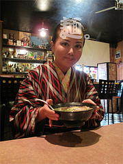 料理:ラーメン食べる@黒龍らーめん・博多区千代
