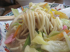 6ランチ:チャンポン麺@花びし・西中洲