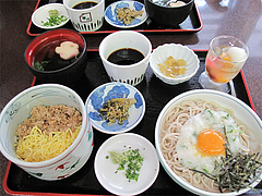 料理:女性限定メニュー@そば茶屋・華元本店