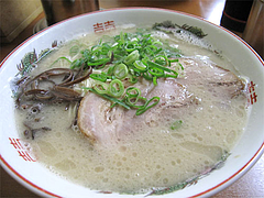 料理:らーめん500円@博多めんとく屋(麺篤屋)