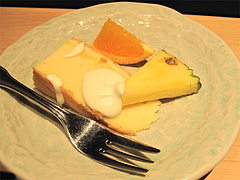 料理:共通デザート@海山邸・ザショップス