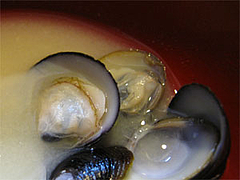 料理:あさり汁@一心鮮魚店・久留米