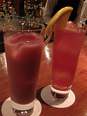 5カクテル:クランベリープッシー@バー是空・西中洲