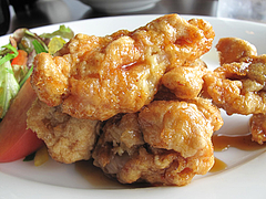 ランチ:チキン南蛮アップ@ドッグカフェレストラン・ワンパーク大濠店