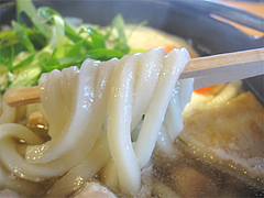 11ランチ:鍋焼うどん麺@因幡うどん・渡辺通店