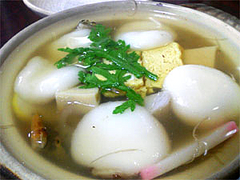 島原名物・具雑煮@銀座食堂
