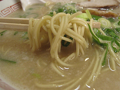 ランチ:ラーメン麺@ラーメン長浜御殿・荒江店