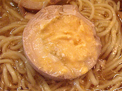 煮玉子100円@中華そば郷家・寺塚本店