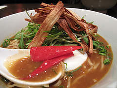 料理:渡辺通りカレー坦麺650円@博多屋・渡辺通