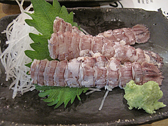 9居酒屋:シャコ刺@博多漁家磯貝・しらすくじら・天神店