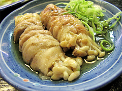 料理串:えのき巻き210円@焼鳥みのかさ・小笹
