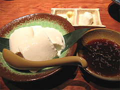 料理:自家製すくい豆腐480円@雑魚屋・天神福岡店