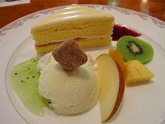 デザートセットアップ@レストラン PAPIO PAL(パピオ パル)