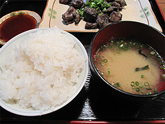 9ランチ:ご飯と味噌汁@竹乃屋・電気ビル