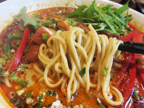10パニックラーメン麺