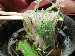 料理:山芋とろろと水菜390円@生粉蕎麦・玄・長浜