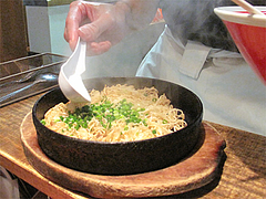 13ランチ:モヒカンラーメン・焼き替玉かけかけなのね@モヒカンらーめん・味壱家・津福本店