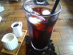 料理:アイスコーヒー@マリンのおやつ田主丸店