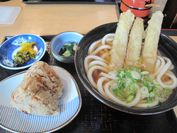 8大徳定食600円@うどんそば大徳屋