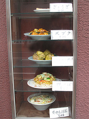 外観:食品サンプル@中華・珍萬21・港