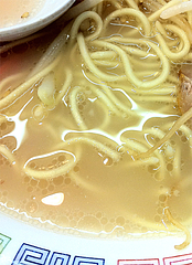 ランチ:もやしラーメンスープ@博多ラーメン・はかた・堅粕店