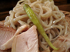 15つけ麺:ギンディージャ(スペイン唐辛子酢漬け)@麺道はなもこし(花もこし)・薬院